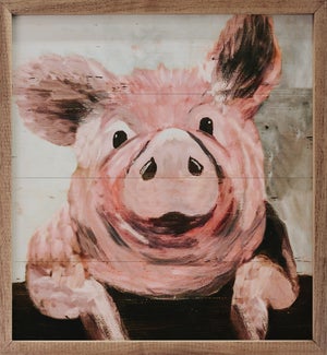 Pink Pig By Morgan Adams